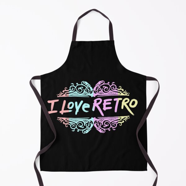 Item preview, hand made i love retro themed design designed and sold by ironpalette.