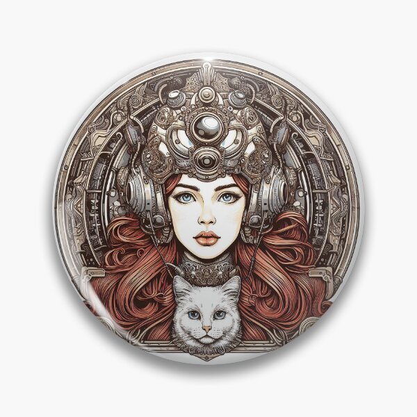 Item preview, Girl and white cat n.4 designed and sold by Carnisch.