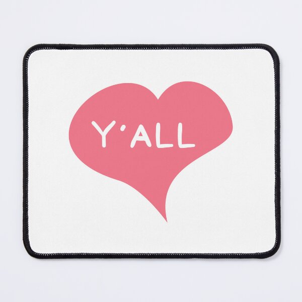Item preview, Y'ALL Pink Love Heart designed and sold by usernamenaijan.