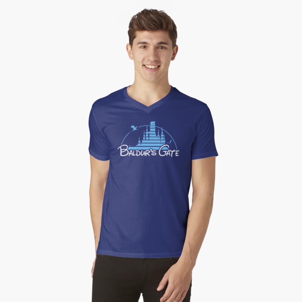 Item preview, V-Neck T-Shirt designed and sold by shirtwarp.