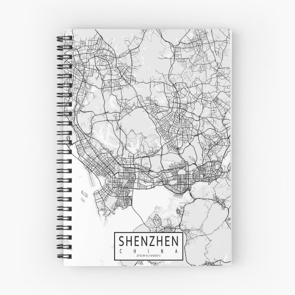 Item preview, Shenzhen City Map of China - Light designed and sold by deMAP.