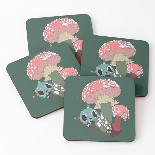 Item preview, Lindos espíritus de hongos designed and sold by Paintbakery.