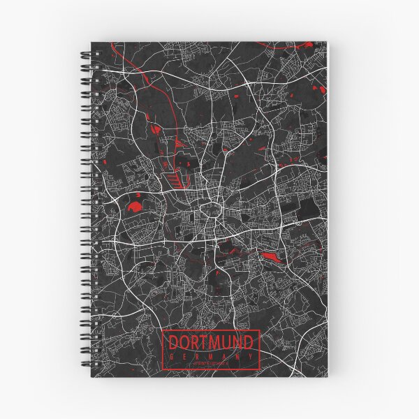 Item preview, Dortmund City Map of Germany - Oriental designed and sold by deMAP.