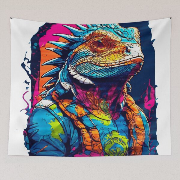 Item preview, Endangered Animals, Blue Iguana: Menos designed and sold by KnoClothingCo.
