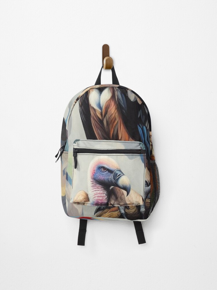 Thumbnail 1 of 3, Backpack, Vulture, Stuckism designed and sold by ComputerContent.