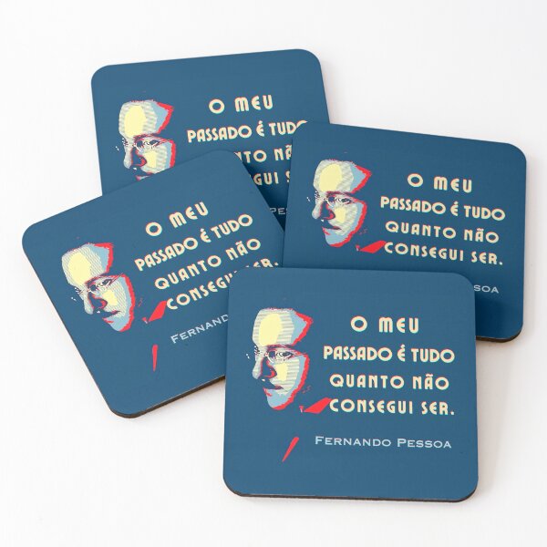 Item preview, Fernando Pessoa Vintage design & quote: O meu passado é tudo quanto não consegui ser. designed and sold by artbleed.