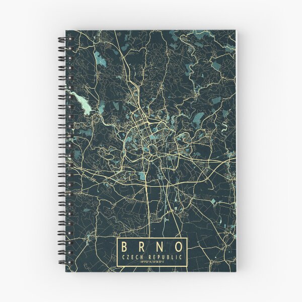 Item preview, Brno City Map of Czech Republic - Summer designed and sold by deMAP.