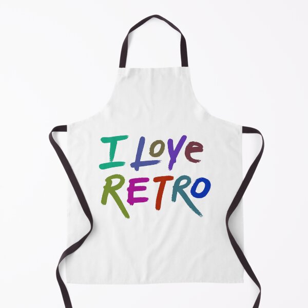 Item preview, hand made i love retro themed design designed and sold by ironpalette.