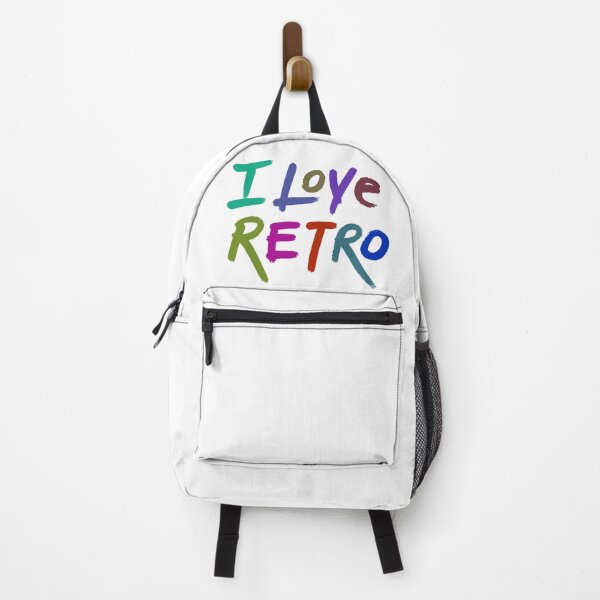 Item preview, hand made i love retro themed design designed and sold by ironpalette.