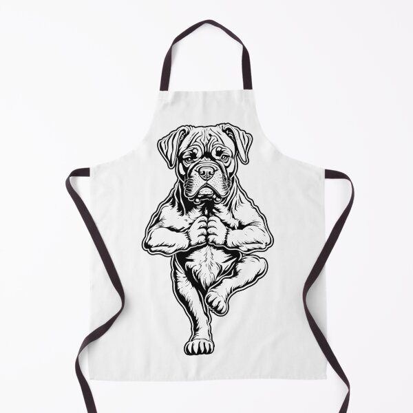 Item preview, Boxer Yoga Puppy Dog Funny Dogs Tree Pose Vrikshasana designed and sold by GrandeDuc.