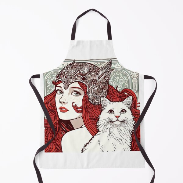 Item preview, Girl and white cat n.5 designed and sold by Carnisch.