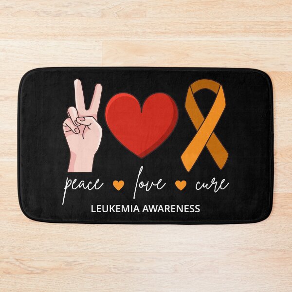 Item preview, Peace Love Cure - Leukemia Awareness II designed and sold by Lemon Pepper.