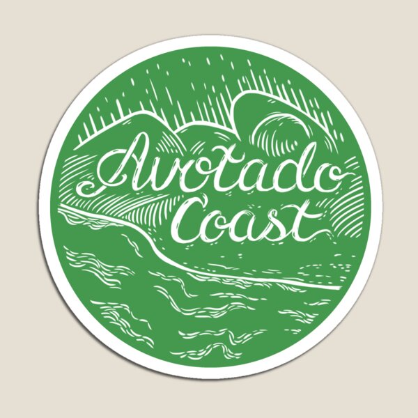 Avotado Coast Magnet