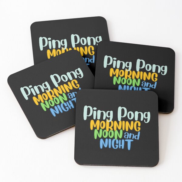 Item preview, Ping Pong Morning Noon and Night designed and sold by NorthernSnappy.