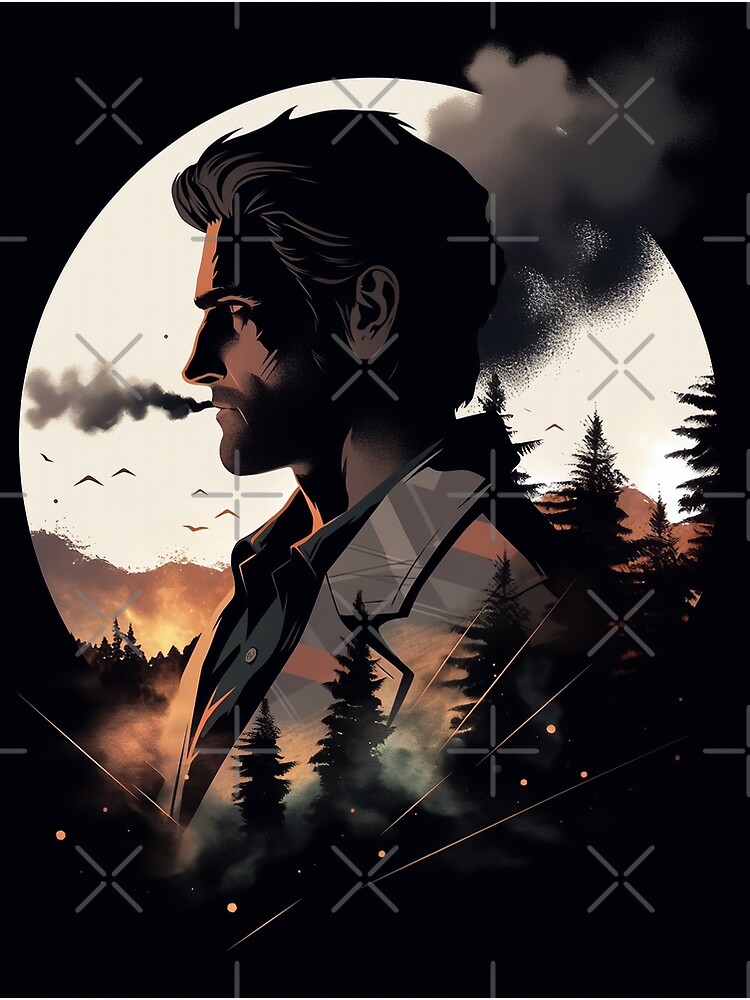 Alan Wake Poster for Sale by walterteep