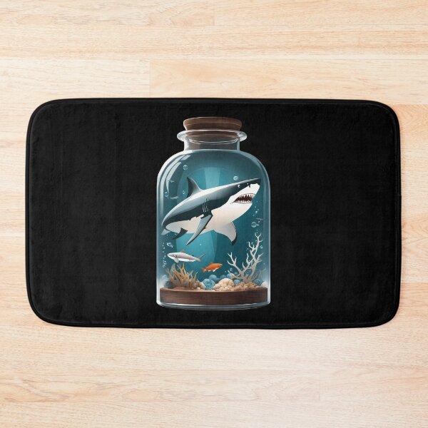 Item preview, Shark in the bottle designed and sold by twisted-dot.