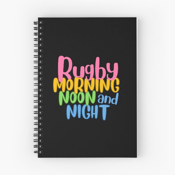Item preview, Rugby Morning Noon and Night designed and sold by NorthernSnappy.