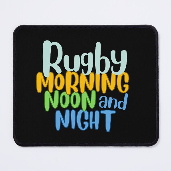 Item preview, Rugby Morning Noon and Night designed and sold by NorthernSnappy.