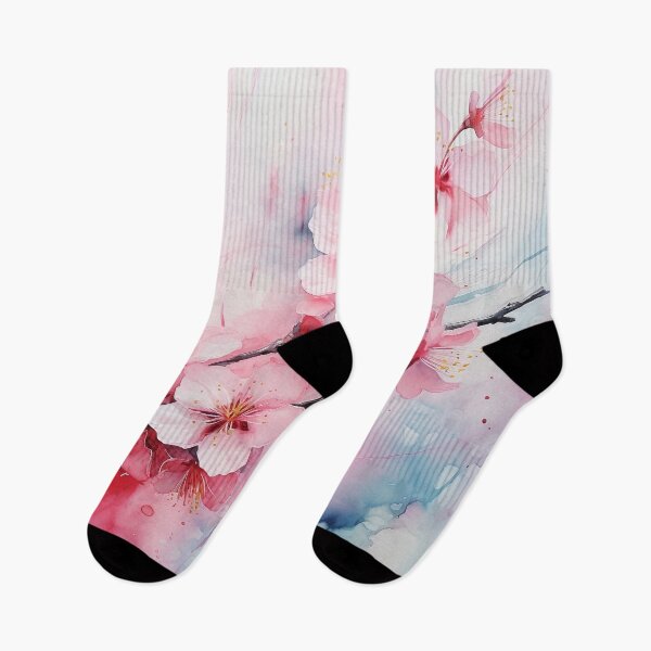 Item preview, Sakura Reverie: Abstract Watercolor Art for Floral Enthusiasts designed and sold by aricutcia.