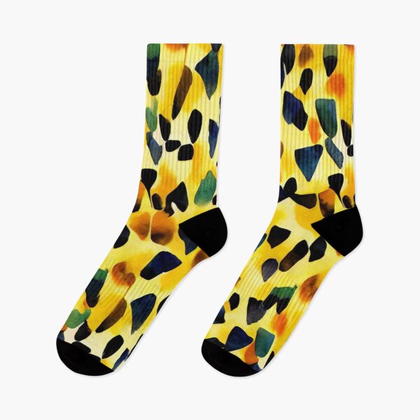 Item preview, Funky Yellow Multicoloured Pattern designed and sold by AuraDesigner.