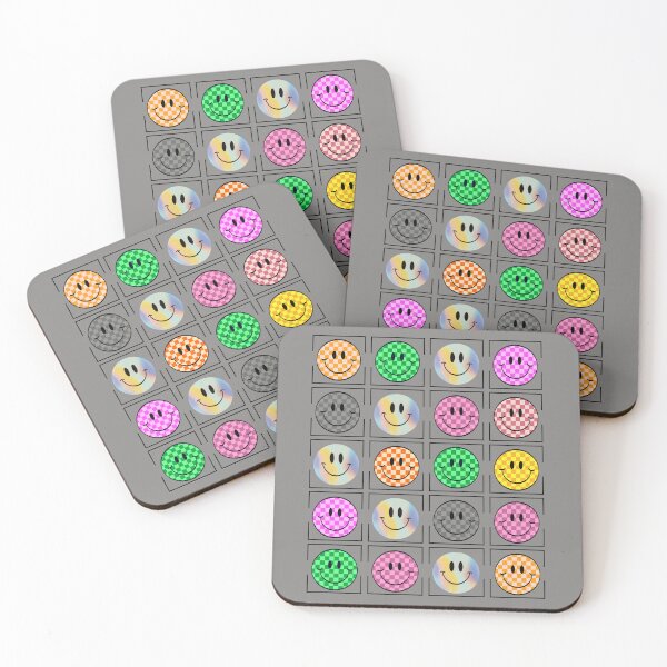 Item preview, smiley face boxes fun game- kids and teens smiley pattern design designed and sold by Swagmode.