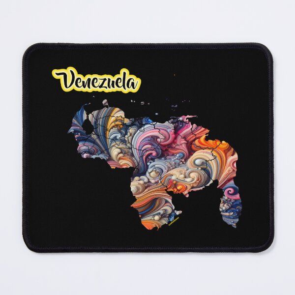 Item preview, Multicolored Venezuela map designed and sold by FotoLibreStudio.