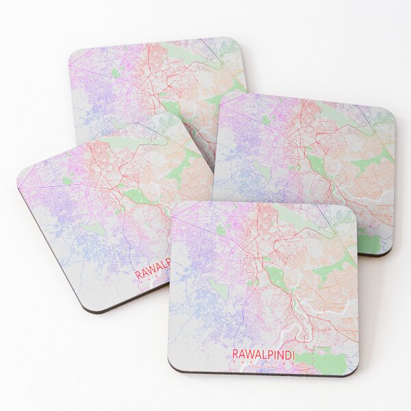 Item preview, Rawalpindi City Map of Punjab, Pakistan - Colorful designed and sold by deMAP.