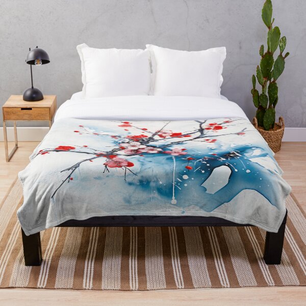 Item preview, Cherry Blossom Harmony: Abstract Watercolor Art for Nature Enthusiasts designed and sold by aricutcia.
