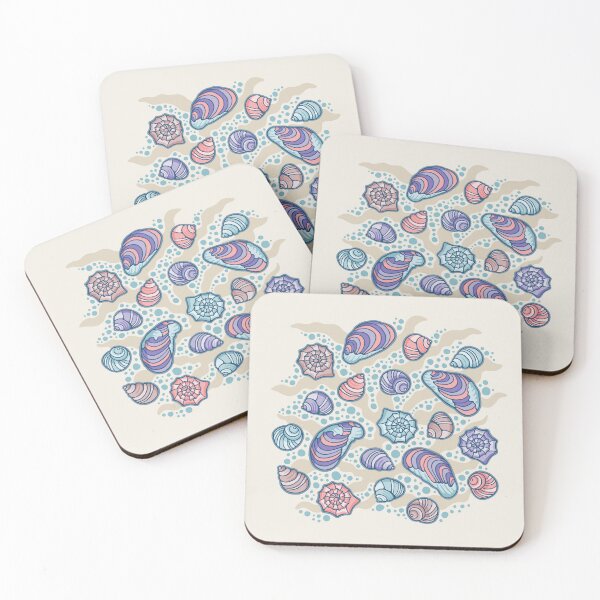 Item preview, Seashells – Tidal Pool designed and sold by natmytype.