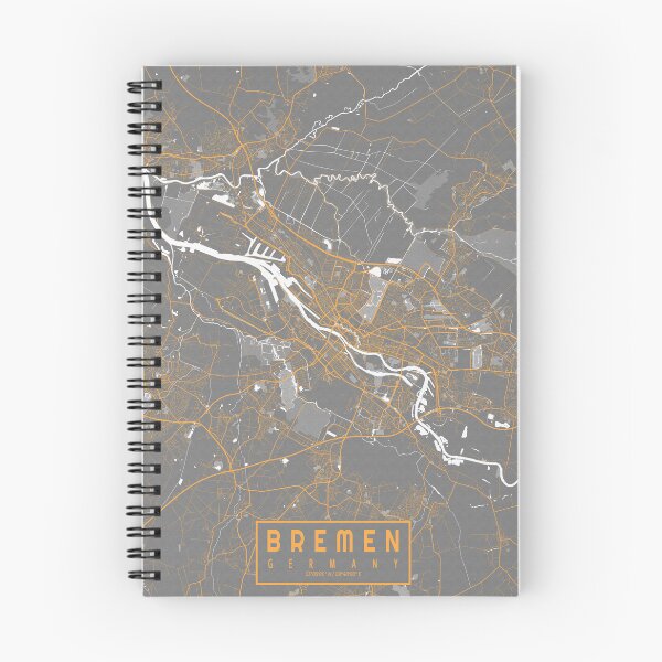 Item preview, Bremen City Map of Germany - Bauhaus designed and sold by deMAP.