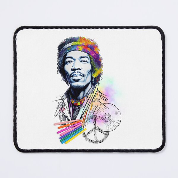 Item preview, Hendrix in Sketch designed and sold by NickTaroDesign.