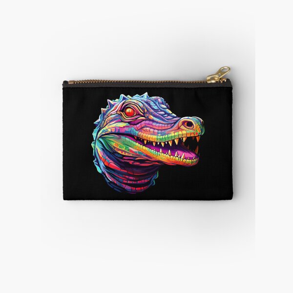 Item preview, Bold Crocodile Colors for Adventurous Psychedelic Zoo designed and sold by meganohm.