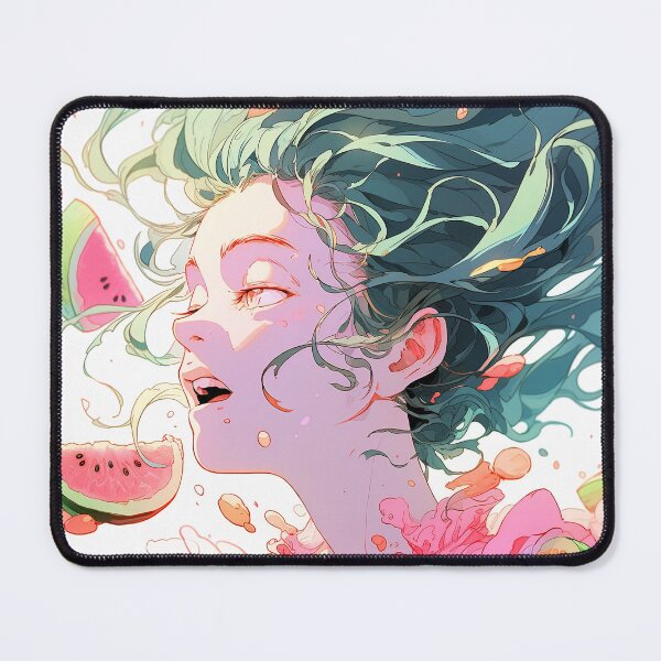 Item preview, Adorable Fruit and Juice Anime Girl designed and sold by bubblegoth.