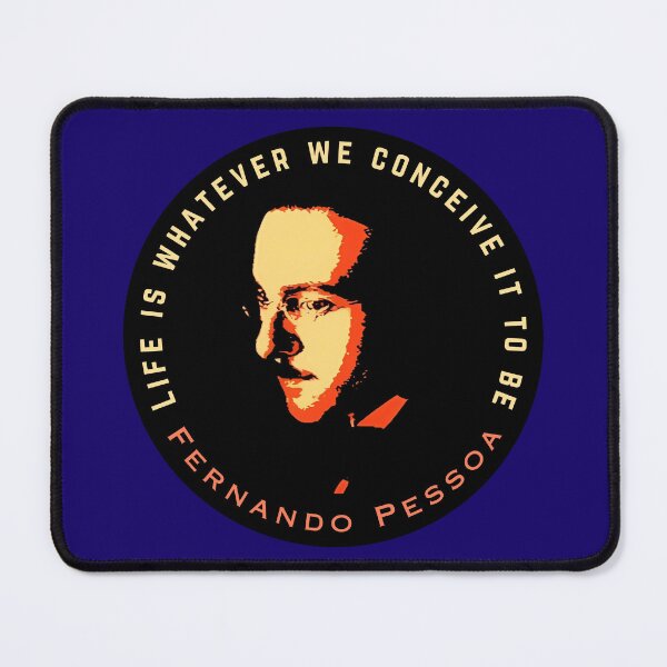 Item preview, Fernando Pessoa Vintage design & quote: Life is whatever we conceive it to be. designed and sold by artbleed.