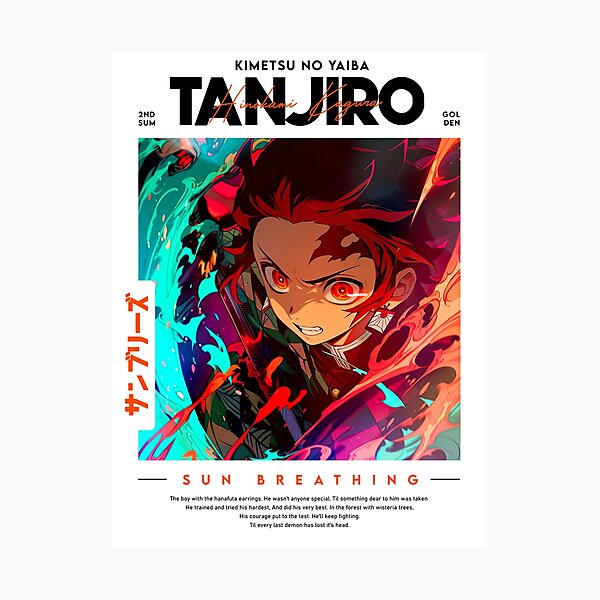 tanjiro head - Poster