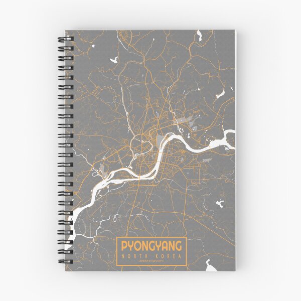 Item preview, Pyongyang City Map of North Korea - Bauhaus designed and sold by deMAP.