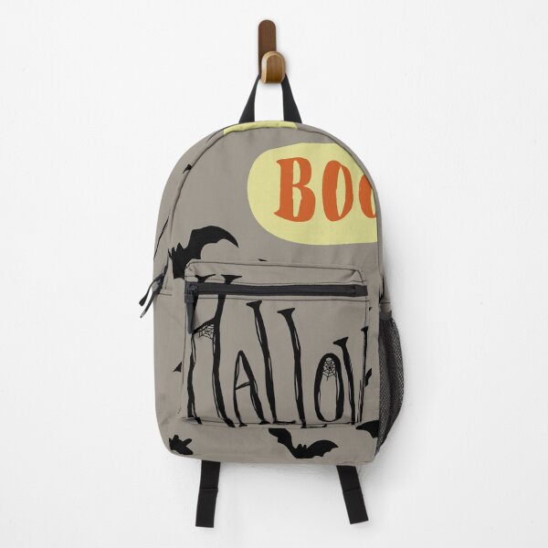 Item preview, Interesting pattern, only bats with the words BOO and halloween designed and sold by esao.