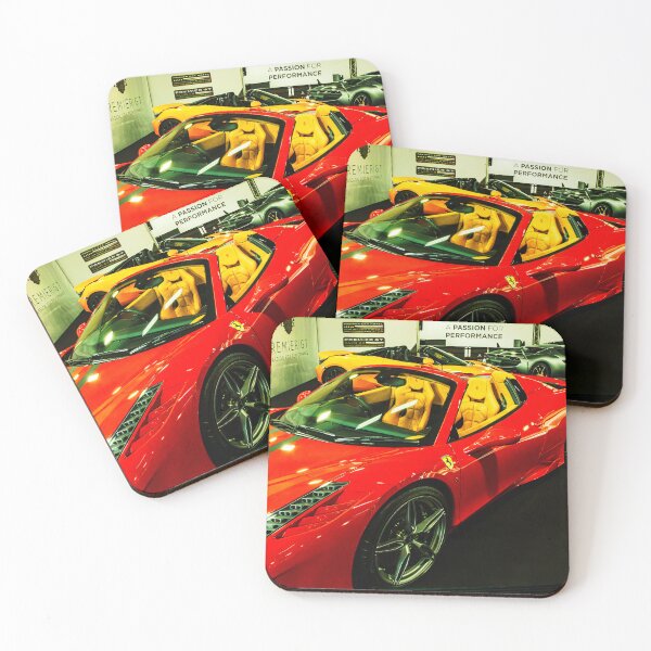 Item preview, Front of a red Ferrari 458 designed and sold by Graham Cornall.