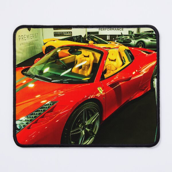 Item preview, Front of a red Ferrari 458 designed and sold by Graham Cornall.