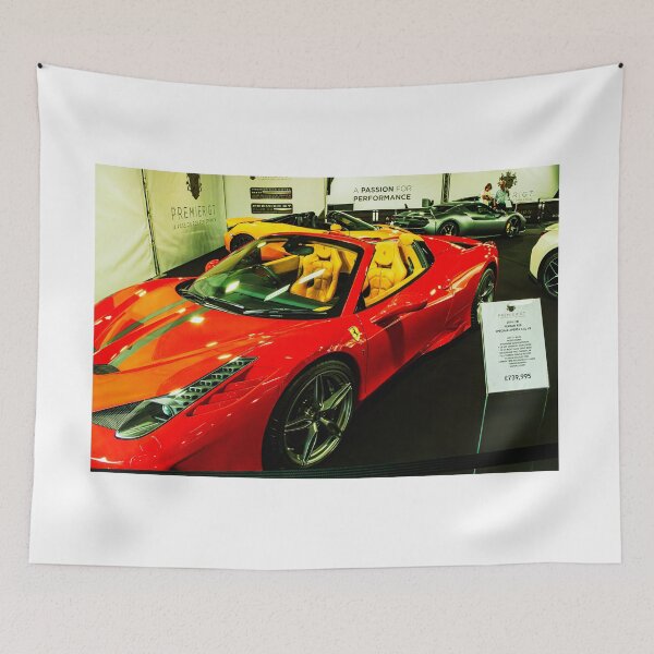 Item preview, Front of a red Ferrari 458 designed and sold by Graham Cornall.