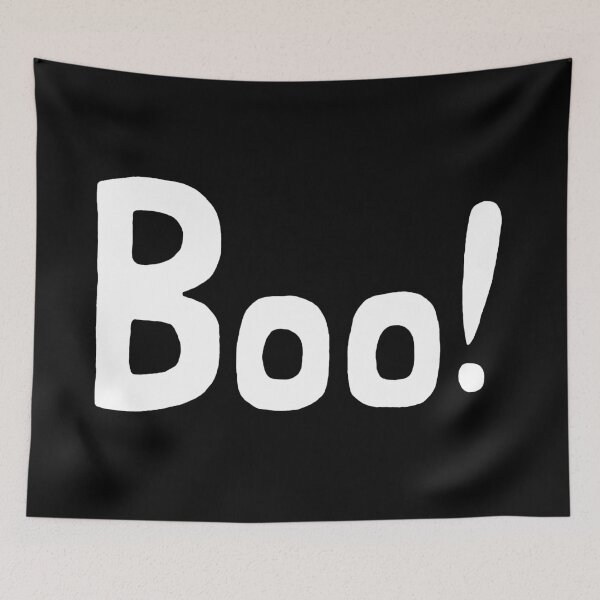 Item preview, Halloween Boo! in ghostly white designed and sold by Deb Morley.