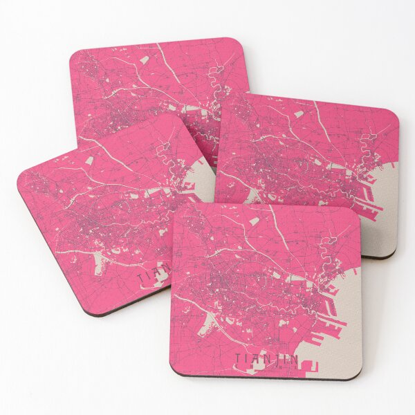 Item preview, Tianjin City Map of China  - Blossom designed and sold by deMAP.