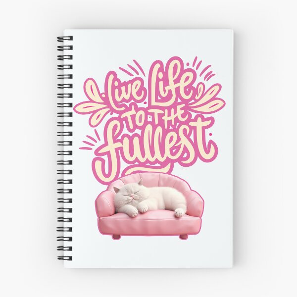 Item preview, Live Life to the Fullest, the cat. designed and sold by br3wow.