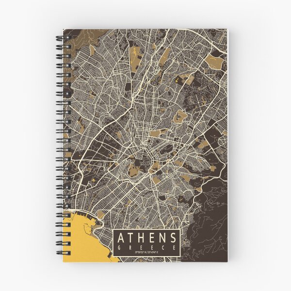 Item preview, Athens City Map of Greece - Pastel designed and sold by deMAP.