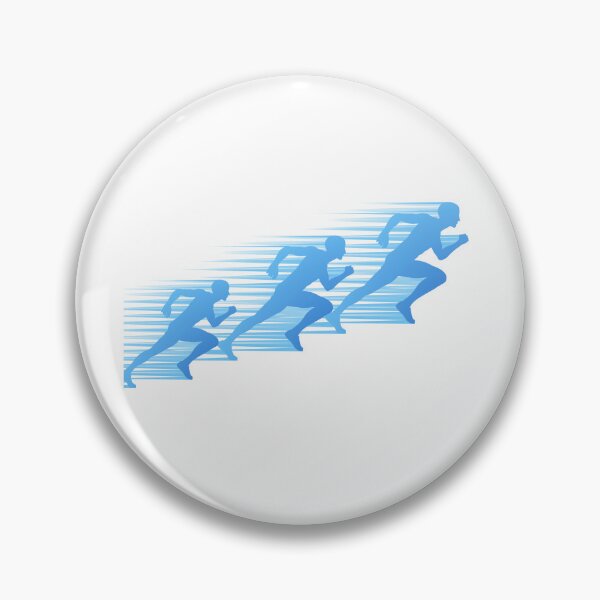 Item preview, silhouette sprint sticker designed and sold by yassclothes23.