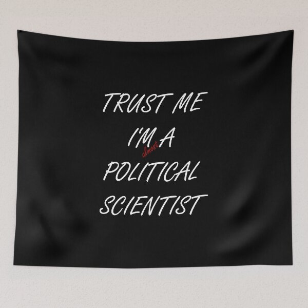 Item preview, political scientist designed and sold by titanosdesign.