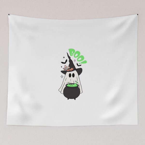 Item preview, Minimalistic Cream Ghost Halloween designed and sold by Lab4YourStyle.
