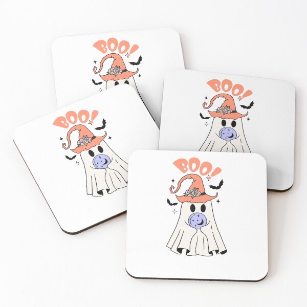 Item preview, Minimalistic Cream Ghost Halloween designed and sold by Lab4YourStyle.