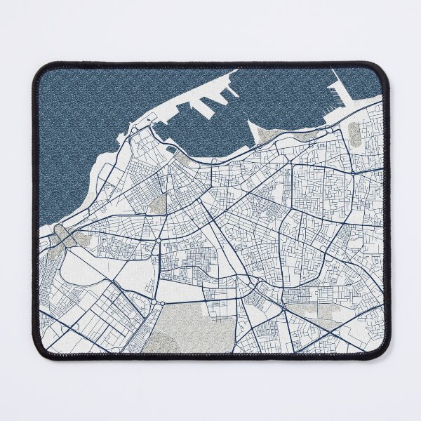 Item preview, Tripoli City Map of Libya - Coastal designed and sold by deMAP.