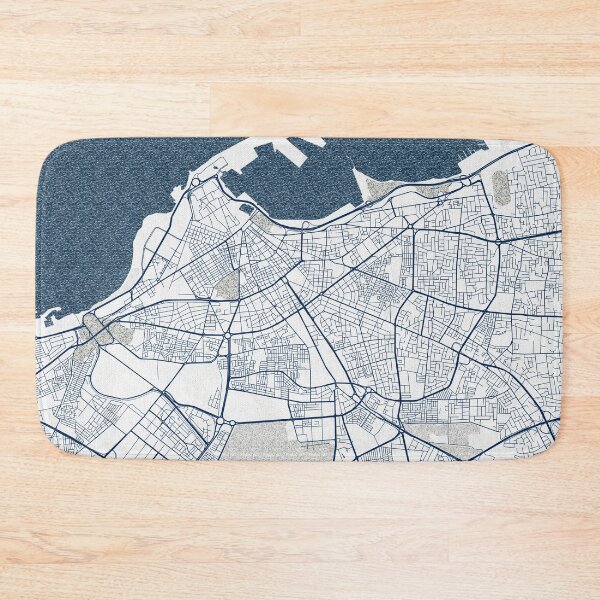 Item preview, Tripoli City Map of Libya - Coastal designed and sold by deMAP.